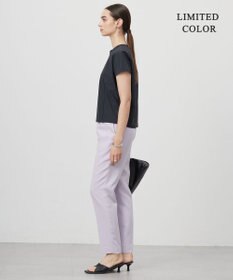 ICB L 【新色追加・WEB限定カラーあり・接触冷感・UVケア・速乾・防シワ・洗える】 FluidBackSatin  ドロストパンツ