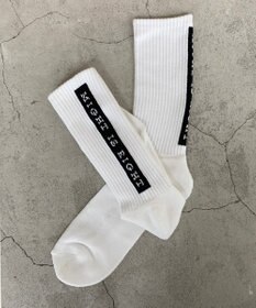 WEGO ロゴデザインソックス（R）