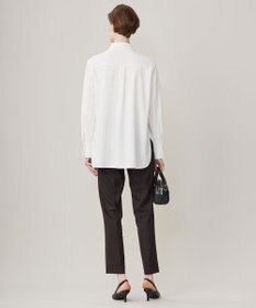 ICB 【洗える】マラボーテジョーゼット ボウタイデザインカットソー