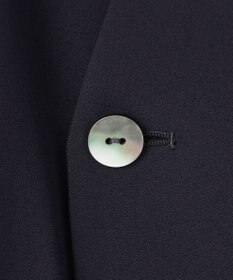 uncrave バックサテンジョーゼット ノーカラージャケット