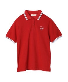 earth music&ecology ハートロゴ刺繍ポロ