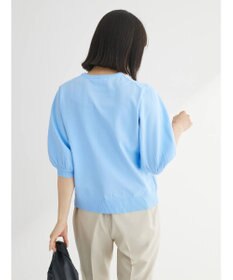 Green Parks パフ５分袖ニットプルオーバー