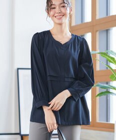 Tiaclasse L レイヤードデザインブラウス