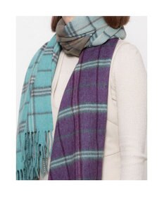 UNBILLION カシュネ cache nez / ウールメニーチェックストール