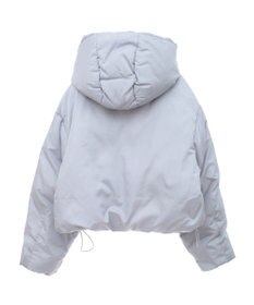 earth music&ecology 2wayパファー ショートブルゾン