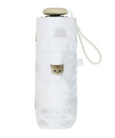 MOONBAT 【UVカット/コンパクト】ポール & ジョー (PAUL & JOE ACCESSOIRES) 折りたたみ雨傘 ドットヌネット