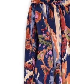 J.PRESS YORK STREET 【WOMEN】プリントフレア スカート