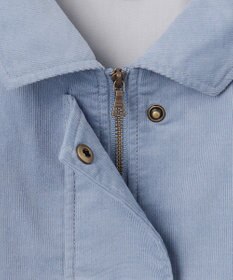 J.PRESS YORK STREET 【WOMEN】コーデュロイ シャツブルゾン
