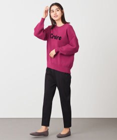 ANY any HEAT テーパードパンツ