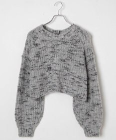 WEGO ミックスブークレ2WAYカーディガン