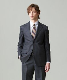 J.PRESS MEN 【JAPAN CRAFT CLOTH】バーズアイ スーツ/総裏 グレー系