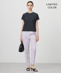 ICB L 【新色追加・WEB限定カラーあり・接触冷感・UVケア・速乾・防シワ・洗える】 FluidBackSatin  ドロストパンツ