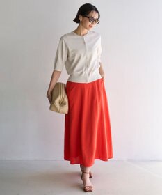 UNFILO L スゴ機能美 ハーフスリーブ カーディガン