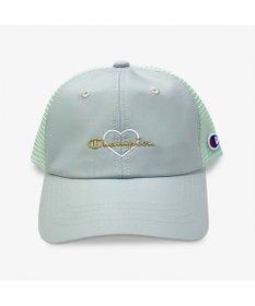 林八百吉商店 Champion　キッズ　ハートワッペンメッシュキャップ