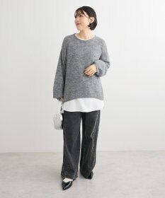 Green Parks ライトデニムイージーバギーパンツ