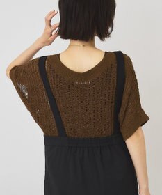 AMERICAN HOLIC 透かし畦ルーズニット