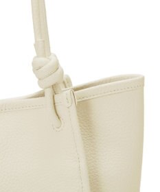 TOPKAPI 【Breath TOPKAPI】シュリンクレザー ノットハンドル トートバッグ