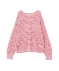 earth music&ecology メッシュニットプルオーバー