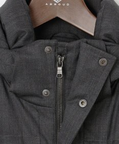 JOSEPH ABBOUD 【フード取り外し可】ライトメリノダウン ブルゾン