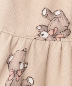 ANY KIDS チェック柄/アニマル柄スカパン