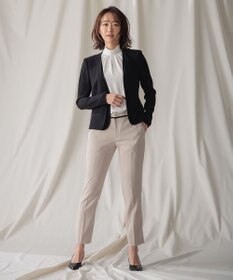 BEIGE， EVA / ハイネックハーフスリーブブラウス