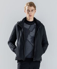 JOSEPH HOMME 【新素材】スリークエアーナイロン　ADSダウンブルゾン ブラック系