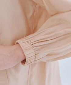 Tiaclasse 【洗える】 シアーピンタックブルゾン