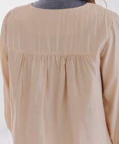 Tiaclasse 【洗える】 シアーピンタックブルゾン