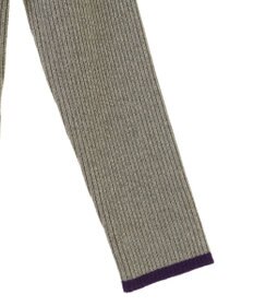 Green Parks もちっと袖配色ボートネックニットプルオーハ