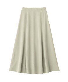 earth music&ecology サテンフレアスカート
