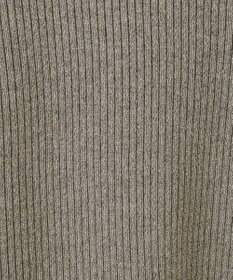 Green Parks もちっと袖配色ボートネックニットプルオーハ