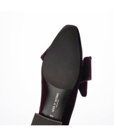 MODE ET JACOMO <MODE ET JACOMO>ベルベットリボンローファー