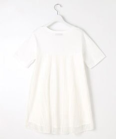 自由区 【WEB限定・洗える・XSサイズあり】レースコンビ カットソー