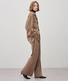 uncrave スウェード ストレートパンツ