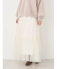 earth music&ecology マルチｗａｙチュールスカート