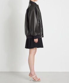 NAVE 【Nave】フェイクラムスキン ブルゾン