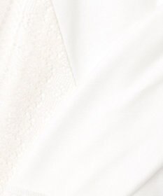 自由区 【WEB限定・洗える・XSサイズあり】レースコンビ カットソー