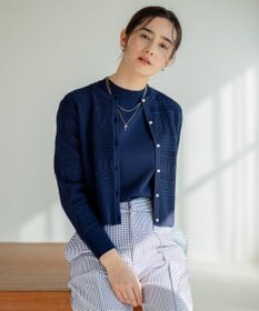 組曲 【2SET・WEB限定】編地ニット ツインセット