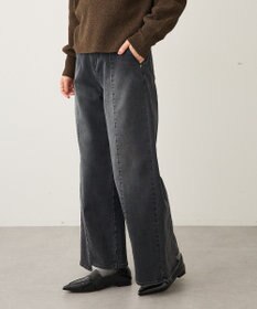 CRAFT STANDARD BOUTIQUE 裏起毛デニムワイドストレートパンツ