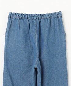 ANY KIDS スカラップ×刺繍デニムパンツ