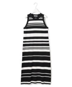 ICB 【洗える】 マルチボーダーワンピース