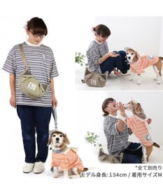 PET PARADISE スヌーピー  お揃いＴシャツ オーナー用 《マルチボーダー》