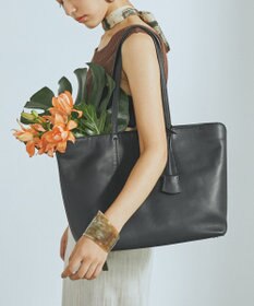 TOPKAPI 【TREASURE TOPKAPI】フロントステッチ　レザーA4トートバッグ