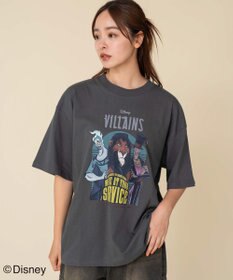 WEGO 【ユニセックス着用ITEM/SMLサイズ展開】VILLAINSグラフィックT（S）