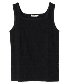 earth music&ecology シャーリングタンクトップ