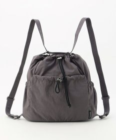 LA BAGAGERIE 【MONICA】クリンクルナイロン　ドロスト2WAYバッグ