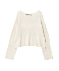 YECCA VECCA テープヤーンルーズニットプルオーバー