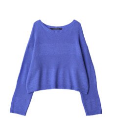 YECCA VECCA テープヤーンルーズニットプルオーバー