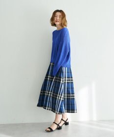 YECCA VECCA テープヤーンルーズニットプルオーバー