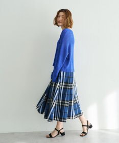 YECCA VECCA テープヤーンルーズニットプルオーバー